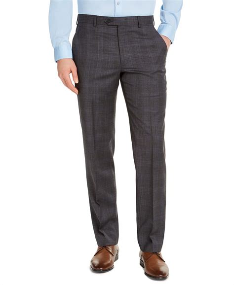 michael kors charcoal men's pants|Michael Kors suit pants.